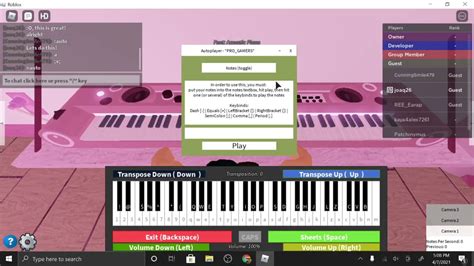main 1 branch 0 tags Code Nameless9000 Update README. . Roblox piano autoplayer